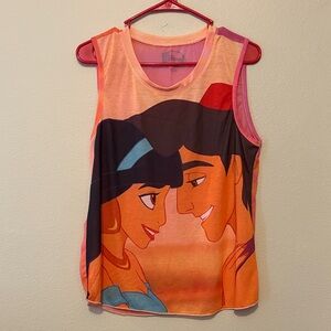 Women’s Disney Aladdin and Jasmine tank top